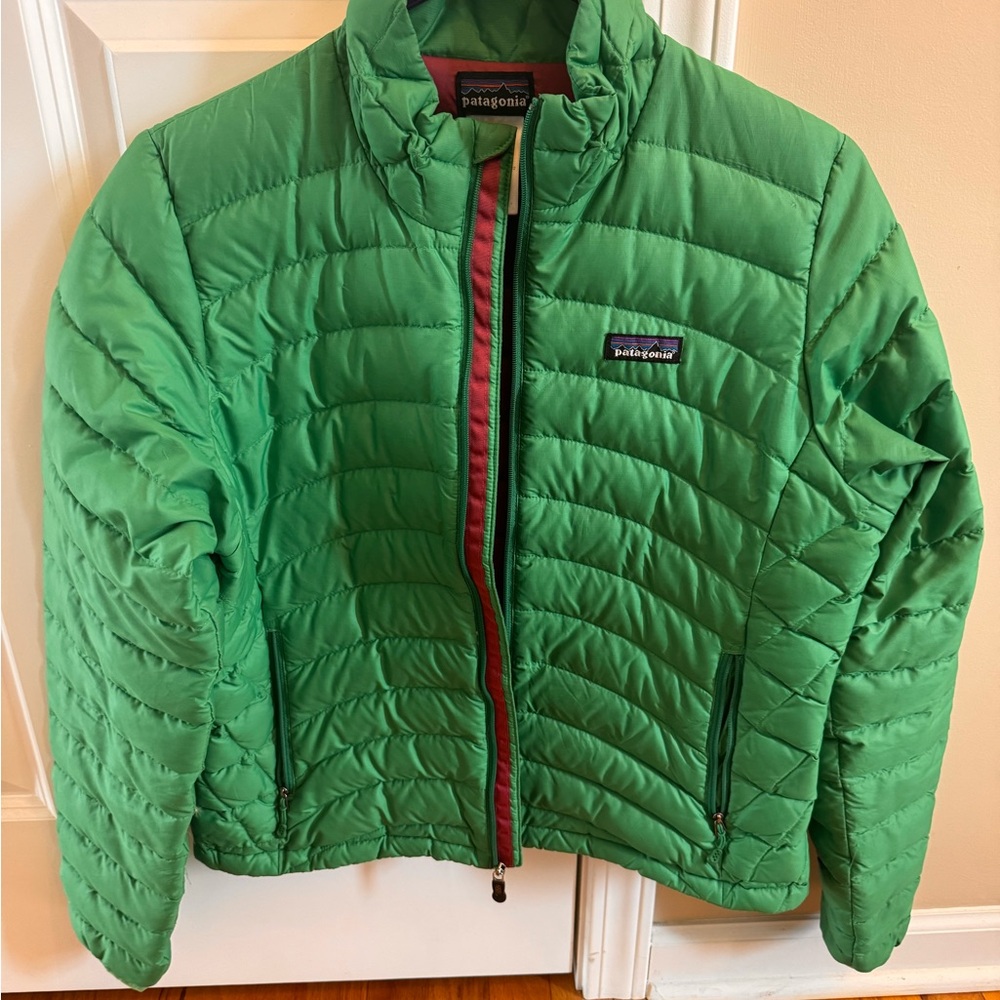 Patagonia Green Puffer Jacket